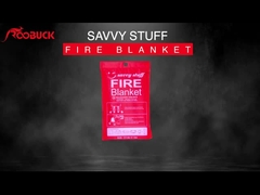 Κάλυμμα φίμπεργκλας πυρκαγιάς έκτακτης ανάγκης ανθεκτικό στη θερμότητα για το σπίτι και το σχολείο