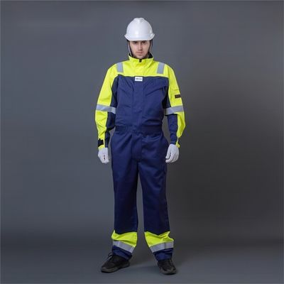 Αγορά Πυρκαγιά - πολυεστέρας βαμβακιού 35% προστατευτικής ενδυμασίας 65% ασφάλειας κοστουμιών φορμών ασφάλειας καθυστερούντω ηλεκτρονική κατασκευή