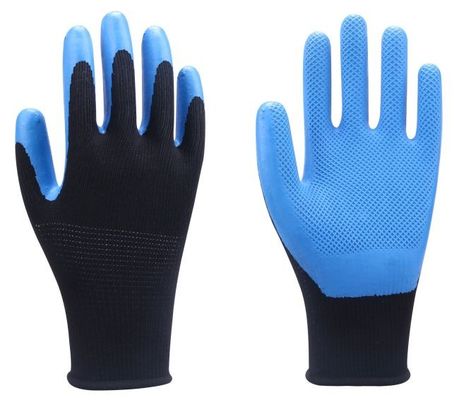 Αγορά 10 μεγέθους Eco-Latex επικαλυμμένα ανθεκτικά στην ολίσθηση γάντια με απρόσκοπτη επένδυση από πολυεστέρα για ασφάλεια και άνεση ηλεκτρονική κατασκευή