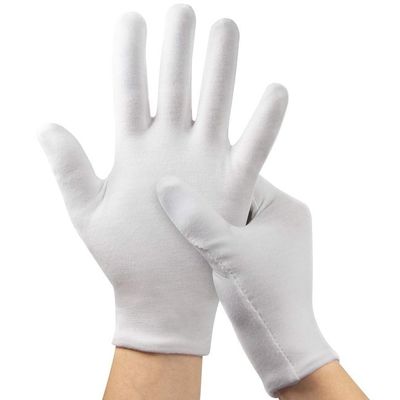 Αγορά M- Γάντια βαμβακιού χεριών τοπίων XXL Washable για το λευκό επιθεώρησης εργασίας ηλεκτρονική κατασκευή