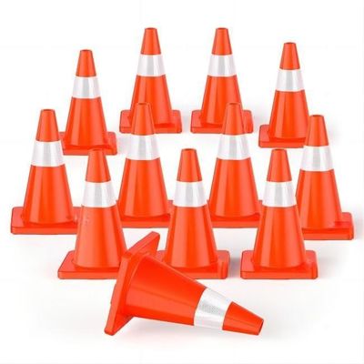 Καλή τιμή. κώνοι Safery ασφάλειας κυκλοφορίας PVC 18in 28in ανθεκτικό για Driveway τον οδικό χώρο στάθμευσης σε απευθείας σύνδεση