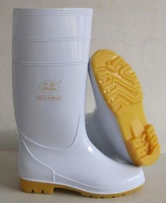 Αγορά αδιάβροχη μη ολίσθηση Gumboots βιομηχανικής ασφάλειας toe χάλυβα PVC 380mm ηλεκτρονική κατασκευή