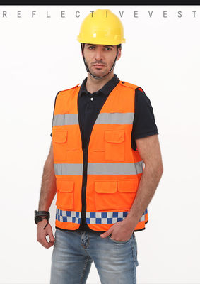 Καλή τιμή. 100%Polyester εργαζομένων πορτοκαλιά φανέλλων αντανακλαστική ασφάλειας φανέλλα Vis φανέλλων πυρίμαχη γεια για την προσωπική ασφάλεια σε απευθείας σύνδεση