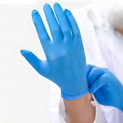 Καλή τιμή. Μαύρα προστατευτικά γάντια μπλε μίας χρήσης 3.5gr νιτριλίων μίας χρήσης γαντιών CE σε 6.5gr σε απευθείας σύνδεση