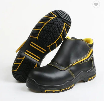 Καλή τιμή. Ανθεκτικότητα σε υψηλές θερμοκρασίες S3 SRC Αντί σπασμού Ζυθοποιία παπούτσια ασφαλείας Δερμάτινες μπότες για βιομηχανική χρήση σε απευθείας σύνδεση