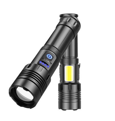 Καλή τιμή. Φακός φακός LED 1500 Lumens με ρυθμιζόμενη εστίαση και αδιάβροχο IPX4 για κατασκήνωση και χρήση έκτακτης ανάγκης σε απευθείας σύνδεση
